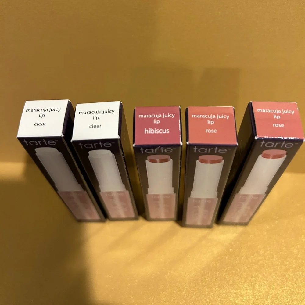 3/$45 Tarte Maracuja Juicy Lip Set - five tubes!  3/$45 💕 - Picture 2 of 5